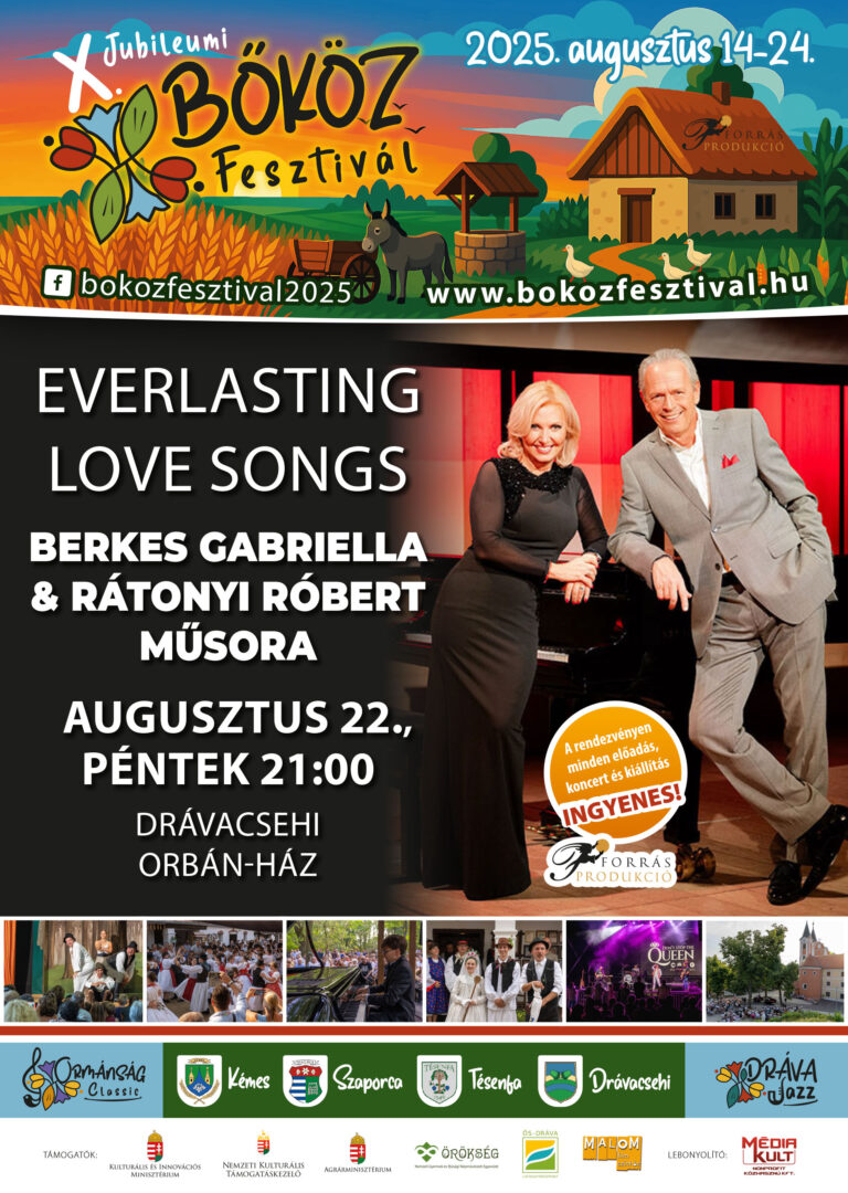X bokoz fesztival plakat 2025 ratonyi
