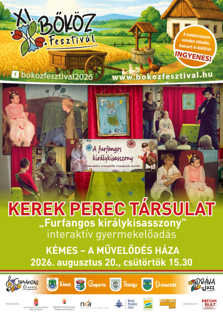 XI bokoz fesztival plakat 2026 egyedi 7-11-3